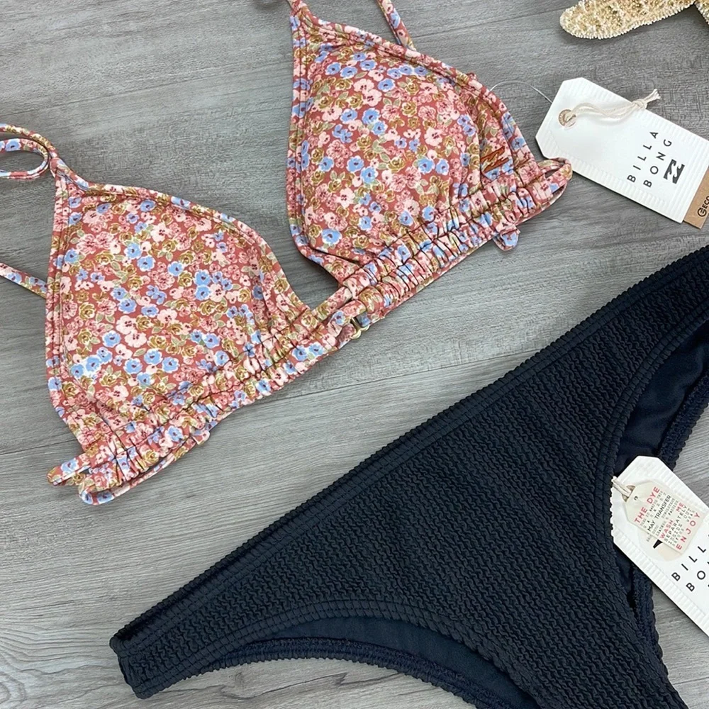 ☀️BILLABONG☀️ CHASE THE SUN DBL SUMMER HIGH ISLA BIKINI SET